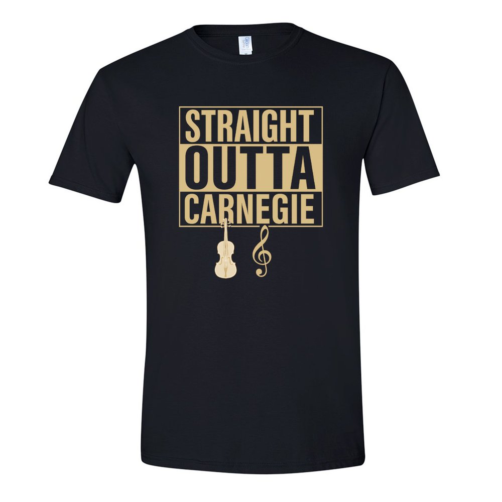 Straight Outta Carnegie shirt example