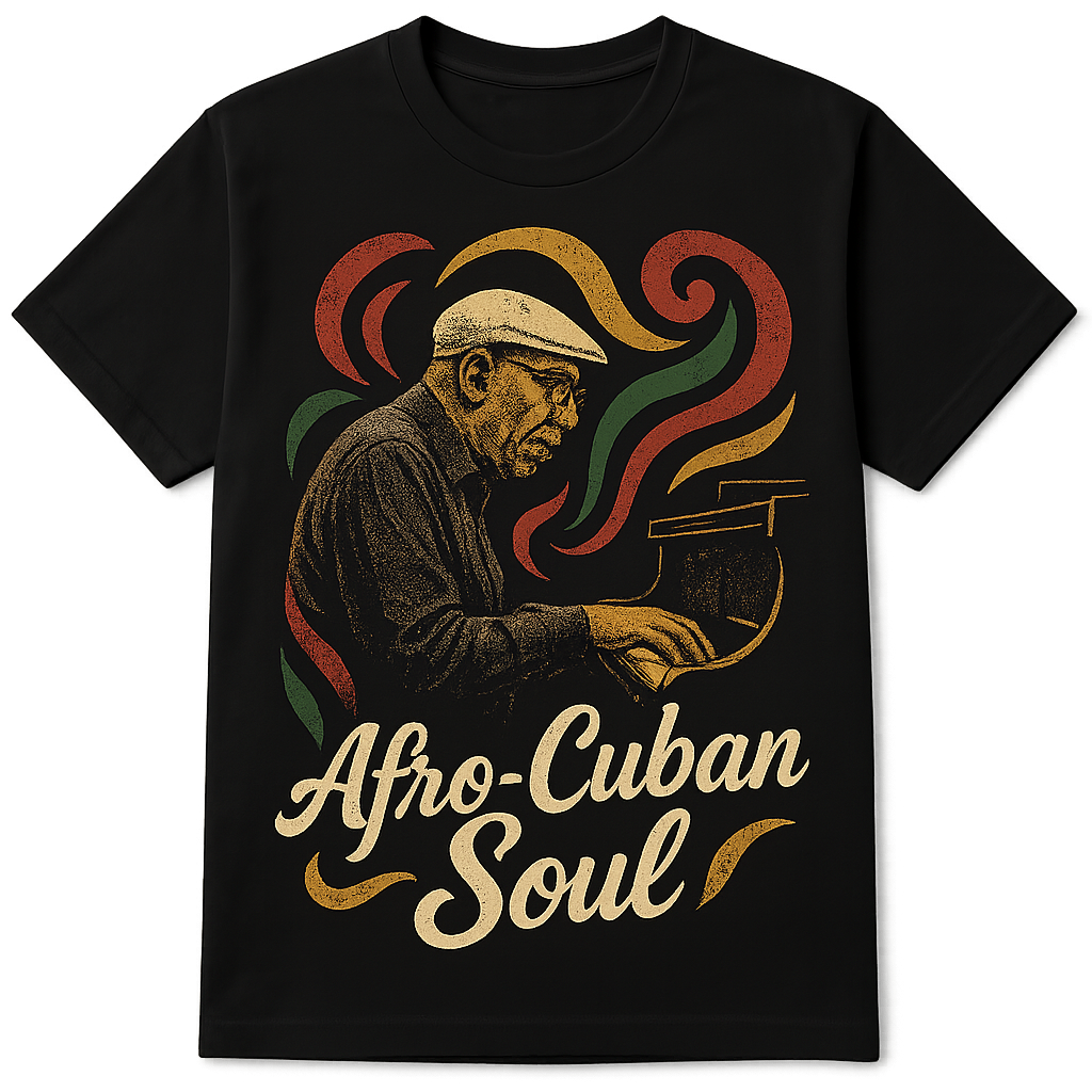 Afro-Cuban Soul shirt example